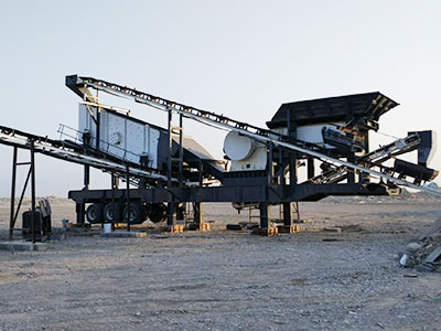 車載式移動破碎站現(xiàn)場