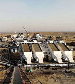 圓振動(dòng)篩客戶現(xiàn)場(chǎng)