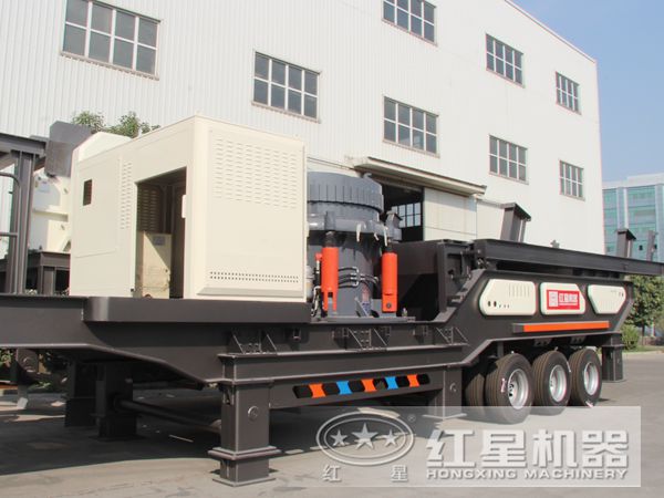 河卵石流動破碎機