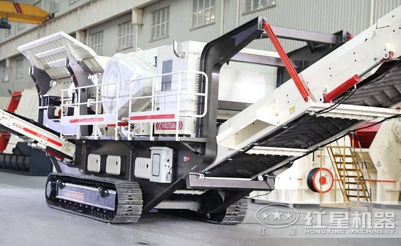 履帶式移動破碎機，全液壓驅(qū)動，操作更智能