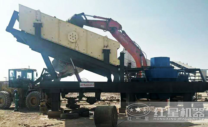 鵝卵石制砂生產(chǎn)線