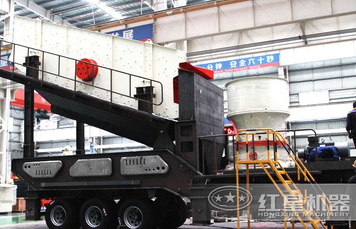 圓錐式移動破碎機，層壓破碎技術(shù)，智能化操作系統(tǒng)