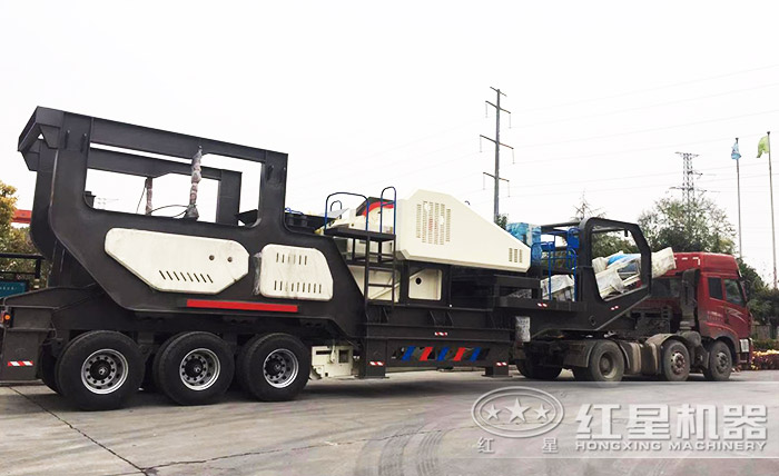 移動礦石碎石機