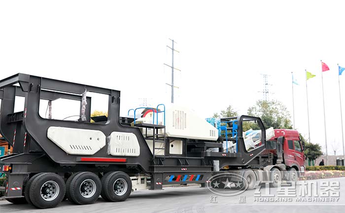 流動石子加工機