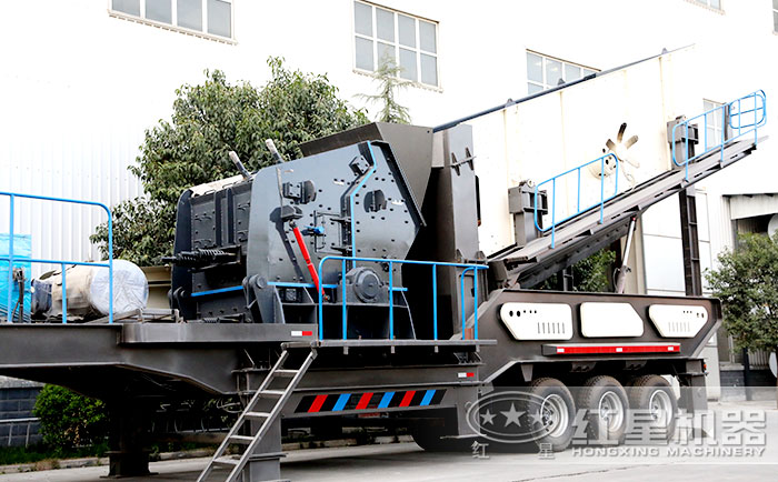 移動(dòng)式建筑垃圾破碎機(jī)