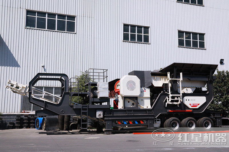 輪胎移動顎破機(jī)