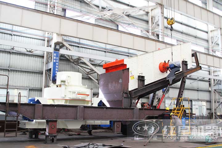 石頭移動制砂機(jī)