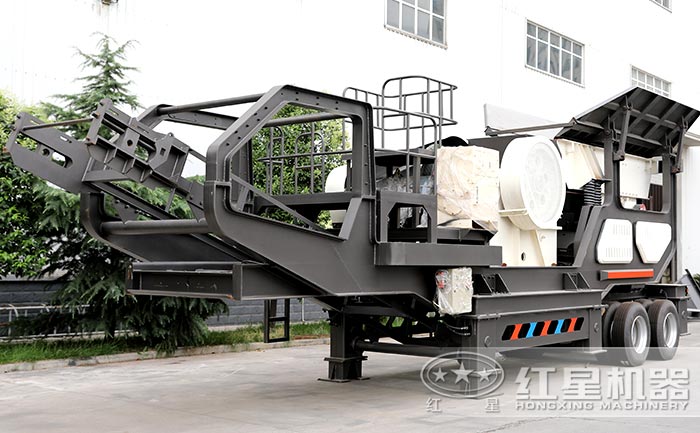 車載式移動沙石機(jī)