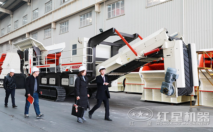 大型履帶式新型移動打沙機廠家，值得信賴