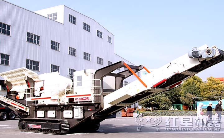 移動小型河卵石制沙機設(shè)備