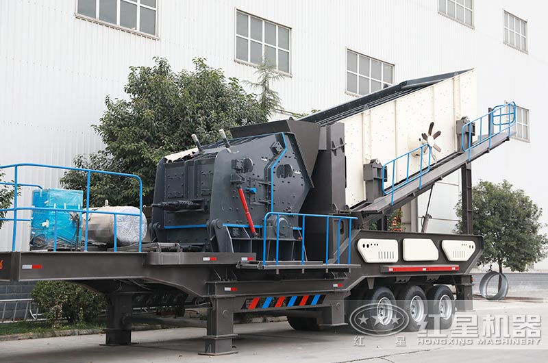 反擊式移動破碎機圖片