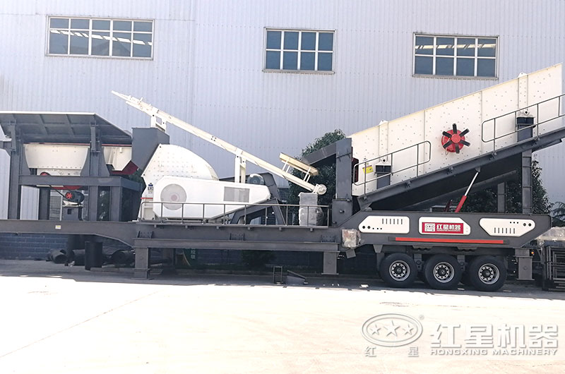 重錘式移動破碎機圖片